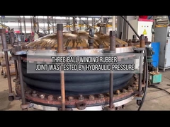 Drei Kugel-Wicklung Gummi-Gelenk mit kundenspezifischem Design elastische hohe Qualität