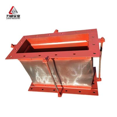 Wärmekompensierer aus rechteckigen Stoffen für die Abgasleitung