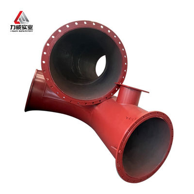 Kunststoffverbundene Stahlrohrflanschenverbindung Gummiverbundene MS-Rohre