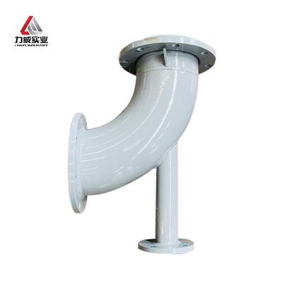 Flexible gummihaltige Stahlrohr mit Flansche, aus Kohlenstoffstahl beschichtet