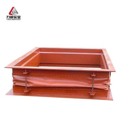 Rechteckiger Kompensator für nichtmetallische Stoffe Flanschverbindung