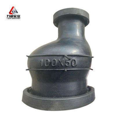 DN100*80-DN500*300 Exzentrisches Reduktionsgummigewinde für den Temperaturbereich -15- 80 C Spezial -30- 150 C