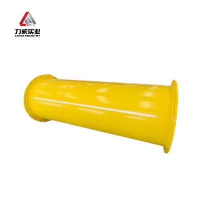 Hervorragende Korrosionsbeständigkeit Korrosionsbeständige gummierte Rohre ASTM-Standard