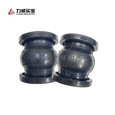 Metallurgische Fertigungsindustrie Einkugel flexible Gummiverbindung mit guter Geräuschreduktion DN25-DN4000