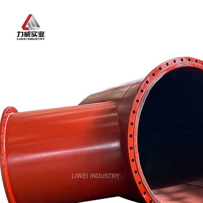 Abrasionsbeständige Rohre aus Kautschuk aus Kohlenstoffstahl, nahtlos ASTM DIN JIS Flansche Hochtemperaturdruck DN25 bis DN1200