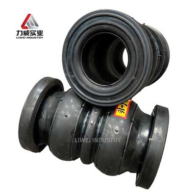 Anti-Burst Vulkanized EPDM NBR Doppelsphäre Gummi Expansionsgelenk Verstärktes Gas Dichte thermische Kompensation