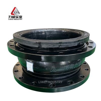 DIN ANSI JIS Single Sphere Rubber Expansion Joint Flange Multi Standard DN15-DN4000